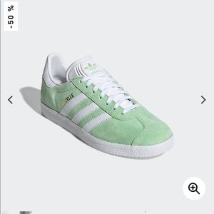 gazelle shoes green